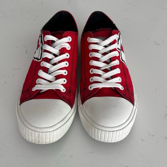 KC Chiefs Foco low top athletic sneakers NFL Mens sz 9 Novelty red white main image 5